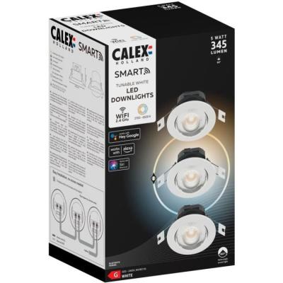 Spot encastrable LED - Pack de 3 - Intensité variable