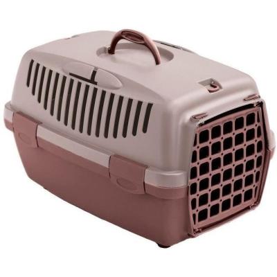 Boîte de transport pour chien Kerbl Gulliver 1 - Rose / Marron