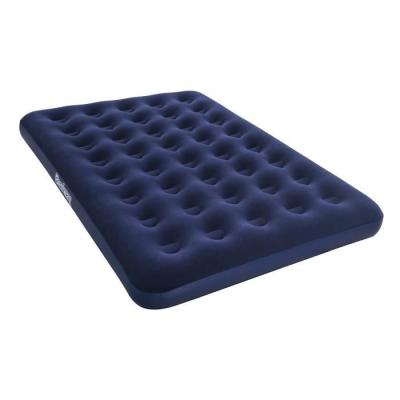 Matelas gonflable double Horizon avec pompe électrique et sac - Bleu