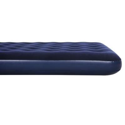 Matelas gonflable double Horizon avec pompe électrique et sac - Bleu