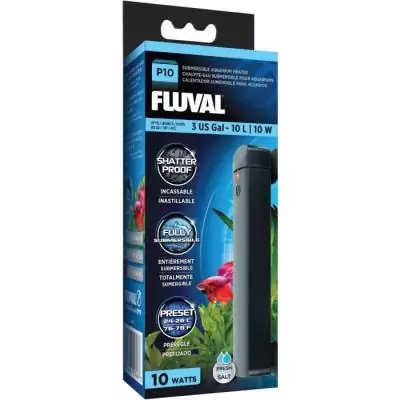 Chauffe-eau submersible P10 Fluval pour aquariums - 10 W