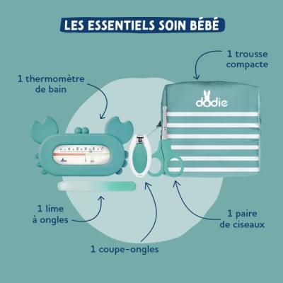 Trousse de soin Dodie Les Essentiels Bleu - Coffret d'allaitement