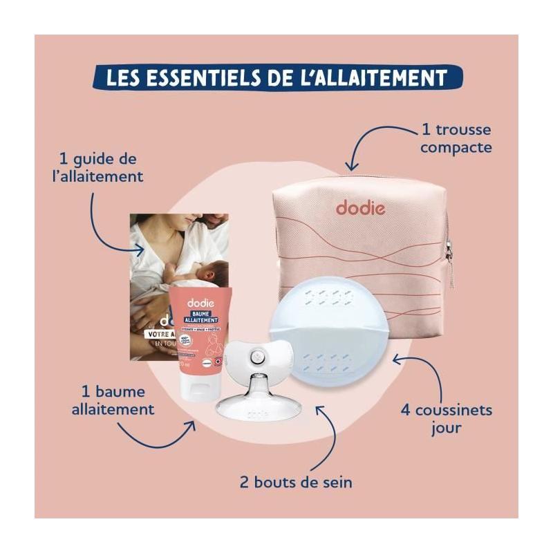 Kit d'allaitement maternité - DODIE - Terracotta 