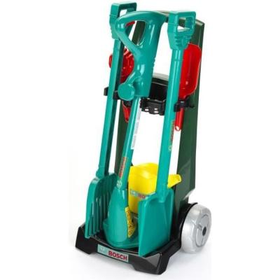 Chariot de jardinage Bosch avec accessoires - Pratique et compact