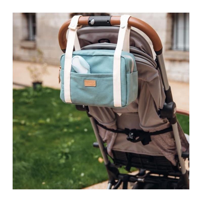 Organisateur de Poussette Mini Paris - BEABA - Vert sauge - Pratique et compact