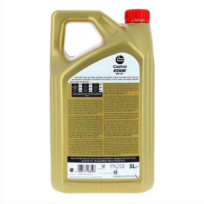 Huile moteur CASTROL EDGE 5W-40 5L - Performances ultimes