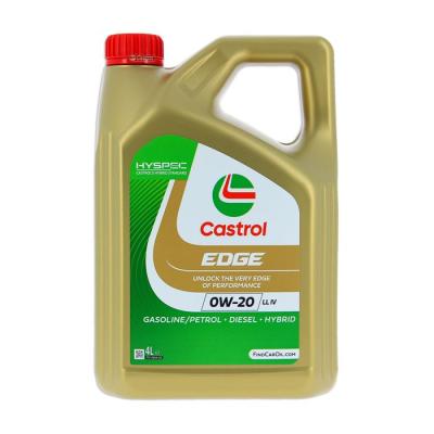 Huile moteur CASTROL EDGE 0W-20 LL IV - 4L - Performances exceptionnelles