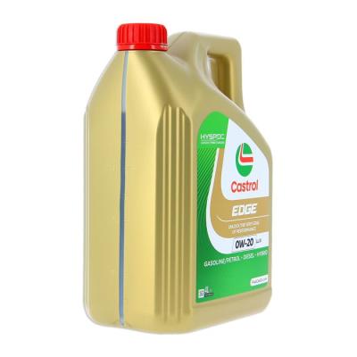 Huile moteur CASTROL EDGE 0W-20 LL IV - 4L - Performances exceptionnelles