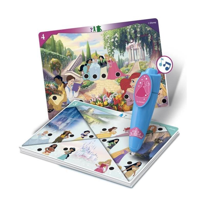 CLEMENTONI - Quizzy - Princess : Jeu de Puzzle Éducatif