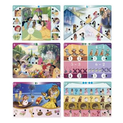 CLEMENTONI - Quizzy - Princess : Jeu de Puzzle Éducatif