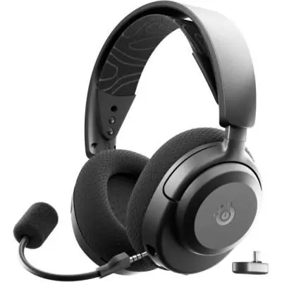 Casque gaming sans fil - STEELSERIES - Arctis Nova 3XW - Autonomie 40h - Connexion 2,4 GHz - Compatible Xbox Casque gaming sans fil - STEELSERIES - Arctis Nova 3XW - Autonomie 40h - Connexion 2,4 GHz - Compatible Xbox