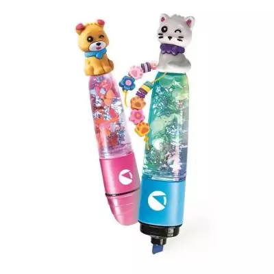 CLEMENTONI - Crée tes fluos Sweet Pets - Puzzle fun !