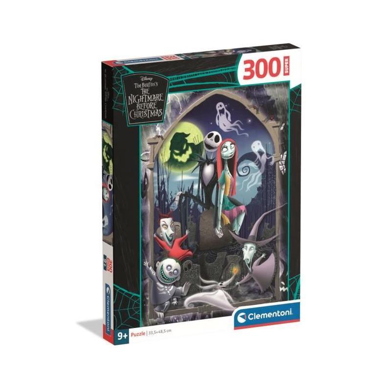 Puzzle CLEMENTONI 300 pièces - L'étrange Noël de Mr Jack