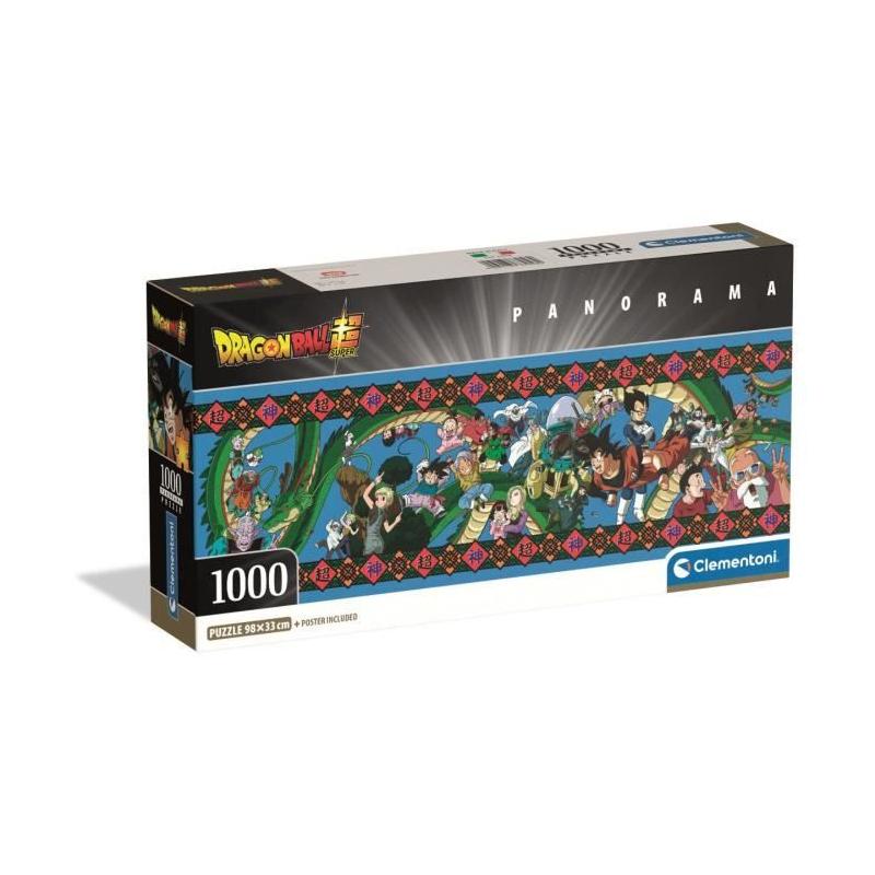 Puzzle CLEMENTONI 1000 pièces Dragon Ball Super - Format Compact