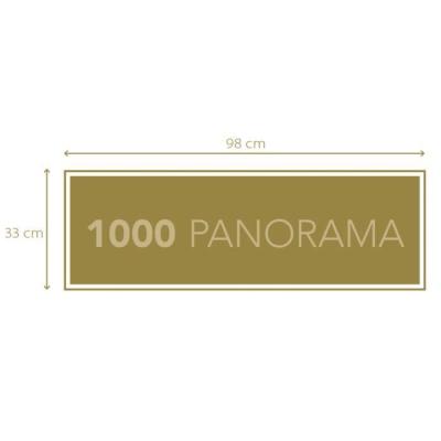 Puzzle CLEMENTONI - Compact 1000 pièces Panorama - Traversée des géants