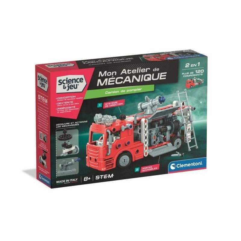 Puzzle CLEMENTONI - Camion de pompier (28x6x19 cm)