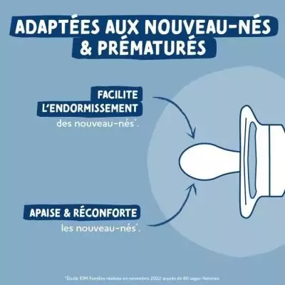 Sucettes anatomiques Dodie pour nouveau-nés - Tortue