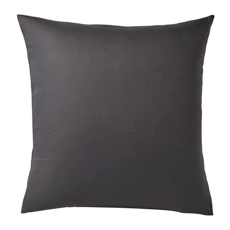 Lot de 2 taies d'oreiller carrées DODO - 65x65 cm - Blanc - Douceur et confort assurés