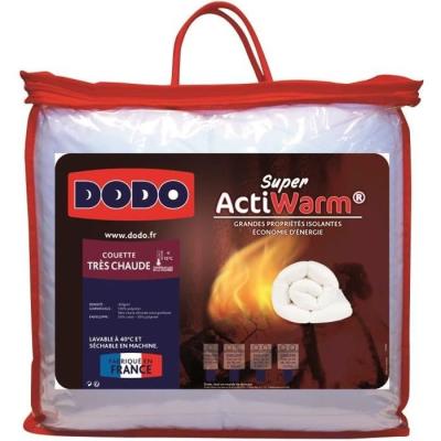 Couette très chaude DODO SUPER ACTIWARM 450 g/m² - Made in France