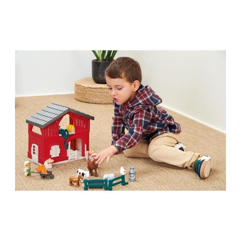 Jeu de construction Ferme traditionnelle Ecoiffier - 18 mois