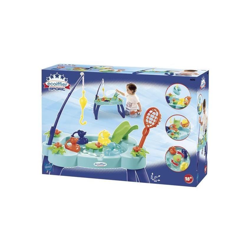 Table de pêche à la ligne écolo avec 4 canards et accessoires