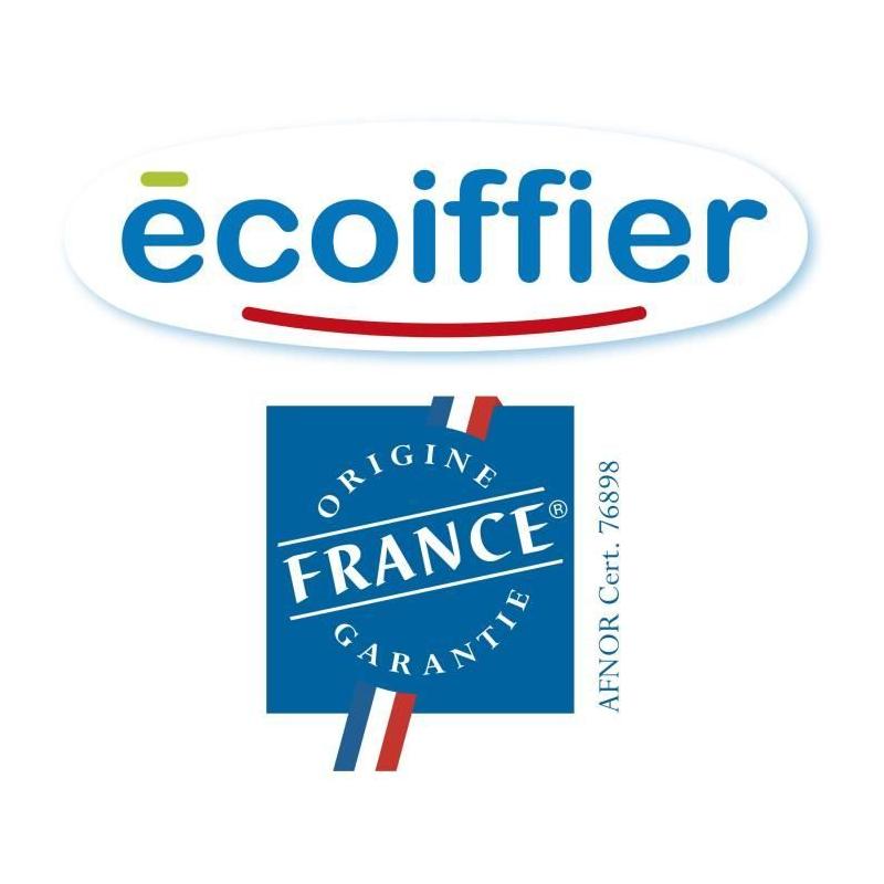 Jouets Ecoiffier - Barbecue Charbon + 16 Accessoires - Fabriqué en France