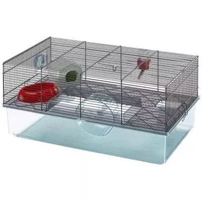 Cage pour petits animaux FAVOLA - Hauteur de bac élevé