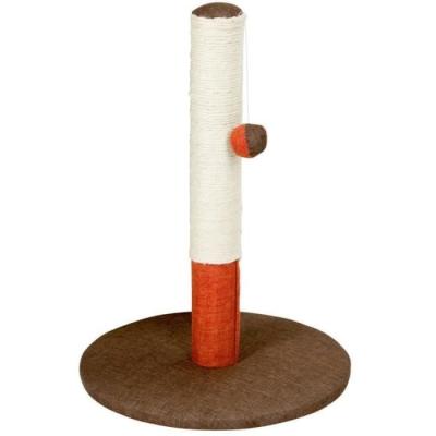 Poteau griffoir pour chat 50cm - Bordeaux/marron