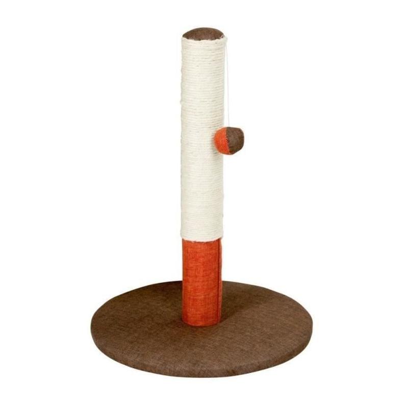 Poteau griffoir pour chat 50cm - Bordeaux/marron
