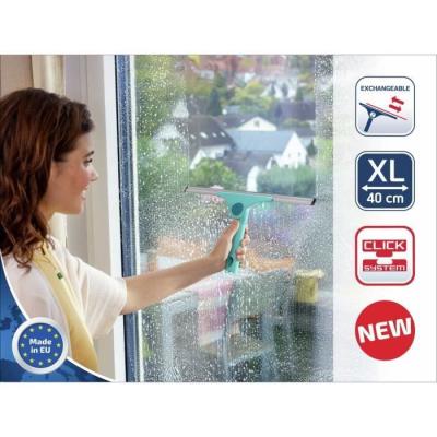 Raclette vitres 2-en-1 LEIFHEIT XL Pro Reach - 51522 - Turquoise