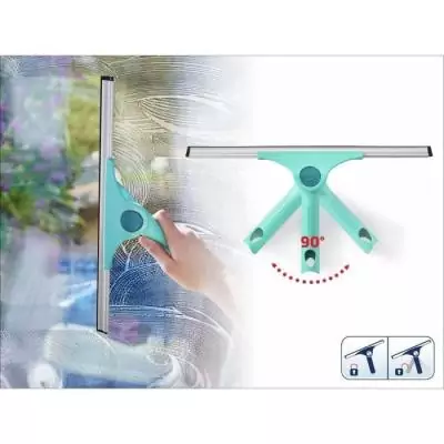 Raclette vitres 2-en-1 LEIFHEIT XL Pro Reach - 51522 - Turquoise