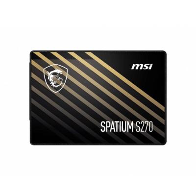 SSD MSI SPATIUM S270 - 240 Go - 2,5 - Performances rapides