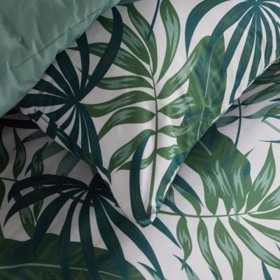 Parure de lit TODAY Crazy - Imprimé Jungle - Vert - 220x240cm