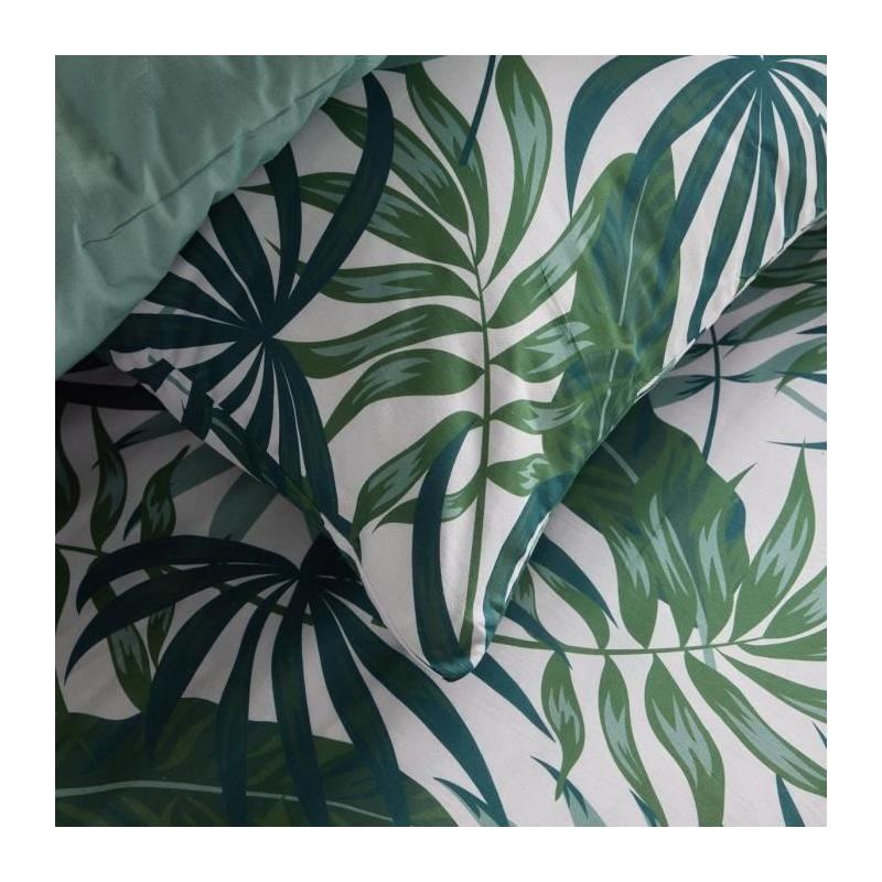 Parure de lit TODAY Crazy - Imprimé Jungle - Vert - 220x240cm