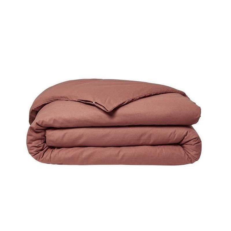 Housse de couette TODAY Essential Terracotta 240x260 cm - 100% Coton bio