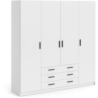 Armoire VEGA - Spacieuse et élégante pour chambre - Livraison rapide