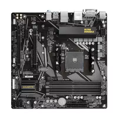 GIGABYTE B550M DS3H Carte mère - Processeurs AMD Ryzen 5000, VRM 5+3 phases, jusqu'à 4733 MHz DDR4, 1xPCIe 4.0 + 1xPCIe 3.0