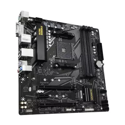 GIGABYTE B550M DS3H Carte mère - Processeurs AMD Ryzen 5000, VRM 5+3 phases, jusqu'à 4733 MHz DDR4, 1xPCIe 4.0 + 1xPCIe 3.0