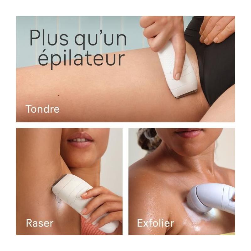 Epilateur électrique Braun Silk Epil 5 SE5-060 ROSE - Performant et compact
