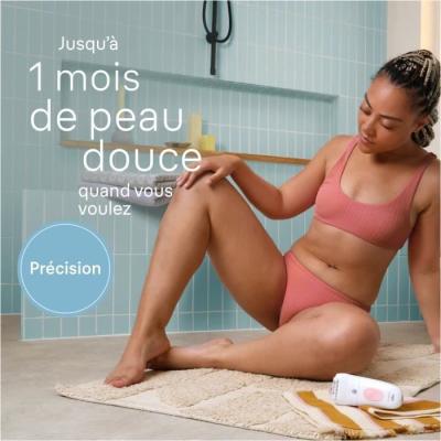 Epilateur électrique Braun Silk Epil 5 SE5-060 ROSE - Performant et compact