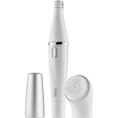 Épilateur électrique et brosse nettoyante visage Braun FaceSpa 810 - Pour une peau douce et impeccable