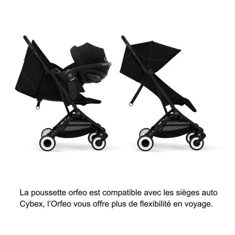 Poussette ultra compacte et confortable - ORFEO - 4 roues