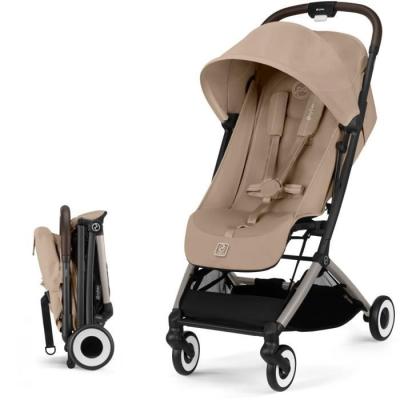 Poussette ultra compacte et confortable CYBEX - ORFEO - Beige Amande