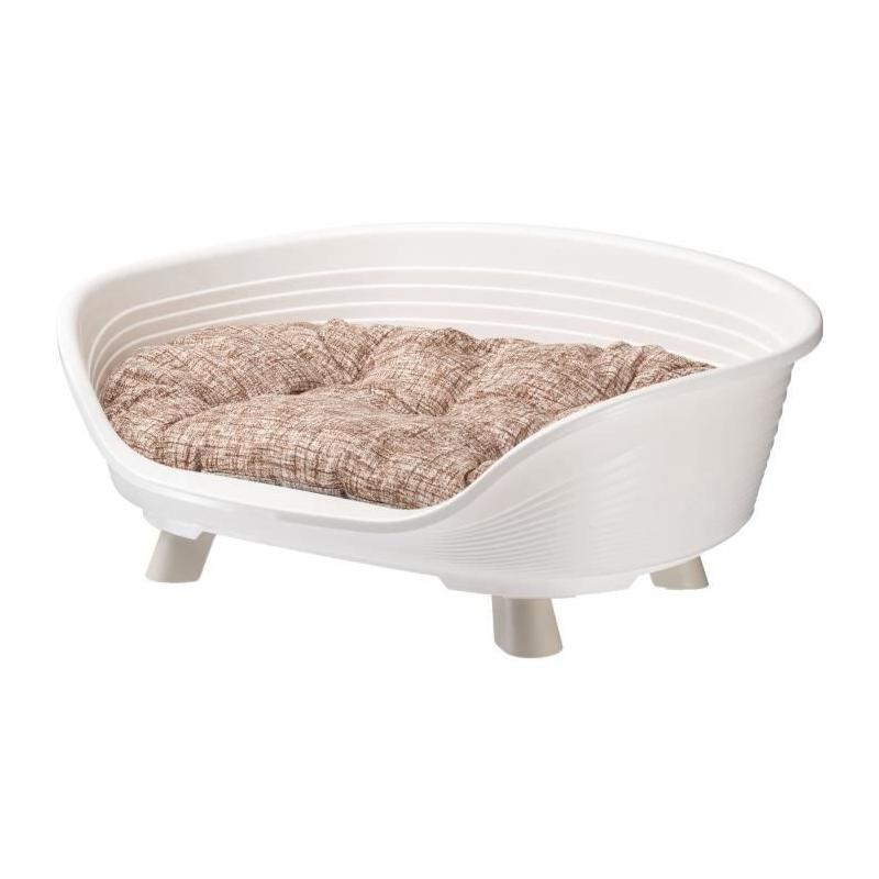 Corbeille FERPLAST THRONE 6 Blanc - Confort et élégance