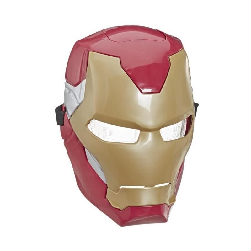 Masque électronique d'Iron Man avec visière mobile et effets lumineux !