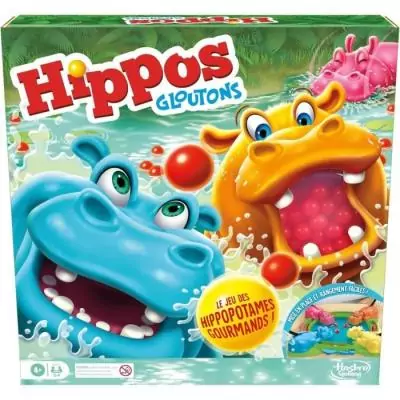 Hippos Gloutons : Jeu de société enfant pour des parties endiablées