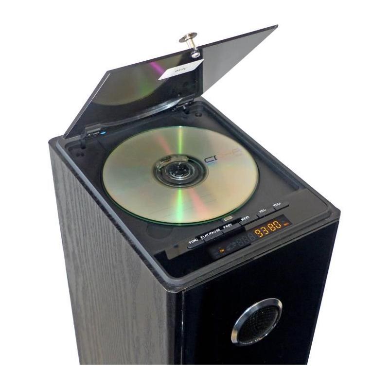 Tour de son Bluetooth Lecteur CD INOVALLEY HP33-CD - Noir - Chaine HI-FI