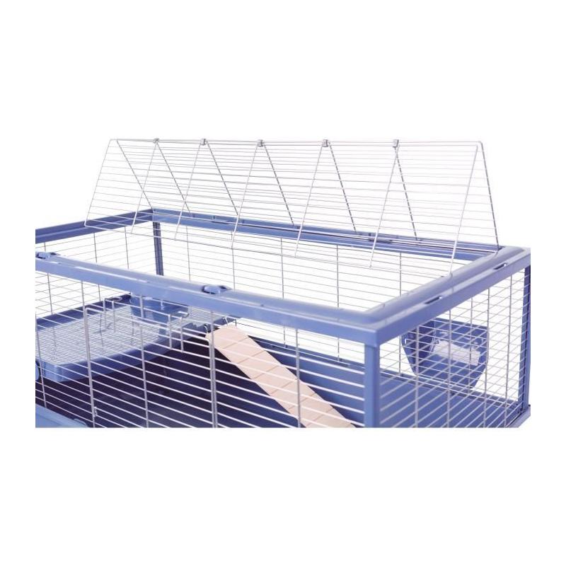 Cage pour cochon d'Inde surélevée Zolux 99x54x79cm - Bleu