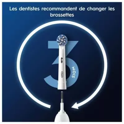 Brossettes Oral-B Pro Sensitive Clean, Lot De 3 - Format Pratique