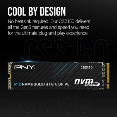 PNY - CS2150 1TB SSD interne M.2 - Compact et performant
